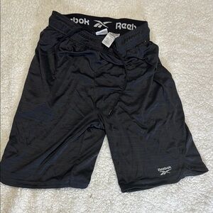Reebok Black Athletic Performance Shorts